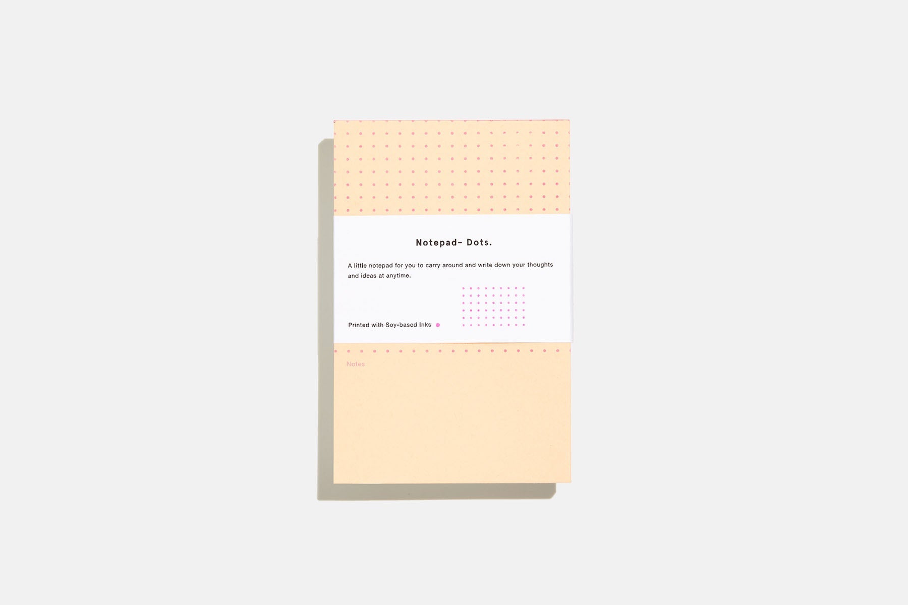 Mini Detachable Sheets Notepad – Orange, Before Breakfast, stationery, home office
