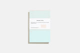 Mini Detachable Sheets Notepad – Blue, Before Breakfast, stationery, home office