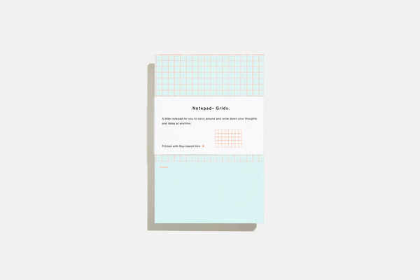 Mini Detachable Sheets Notepad – Blue, Before Breakfast, stationery, home office