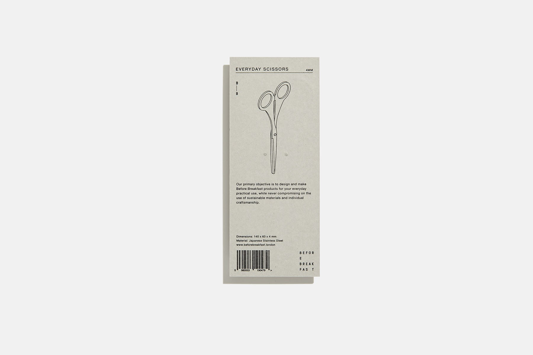 Steel Scissors – Black, Before Breakfast, stationery, home office