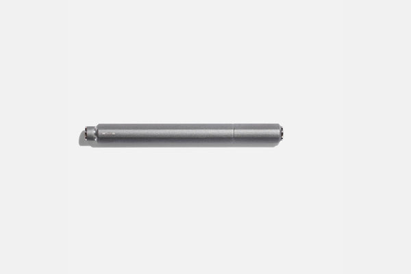 Aluminium Rollerball Pen with Magnetic Cap – Grey, before breakfast, home office, designer's stationery