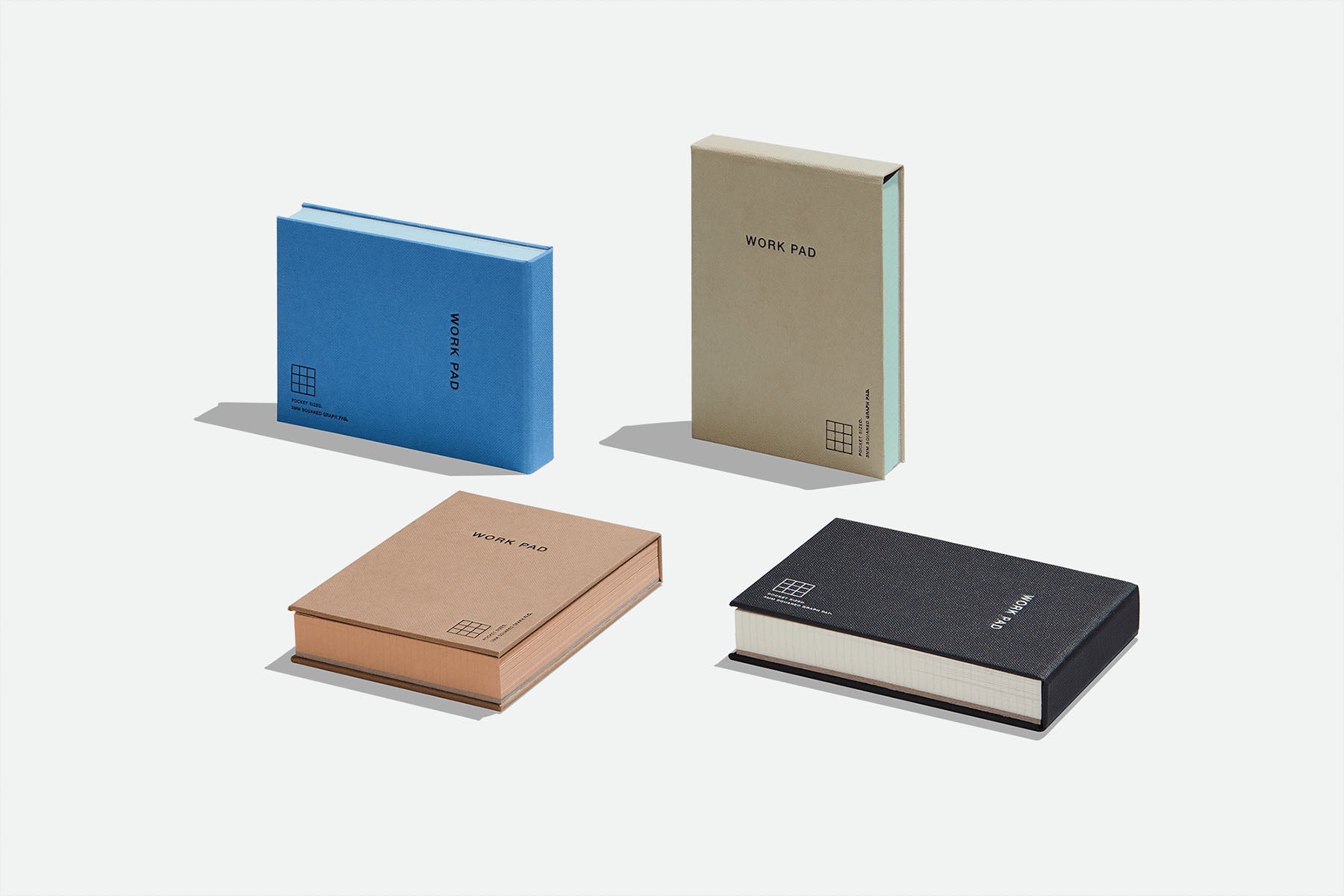 Detachable Sheets Work Pad – Blue, Before Breakfast. home office, stationery design