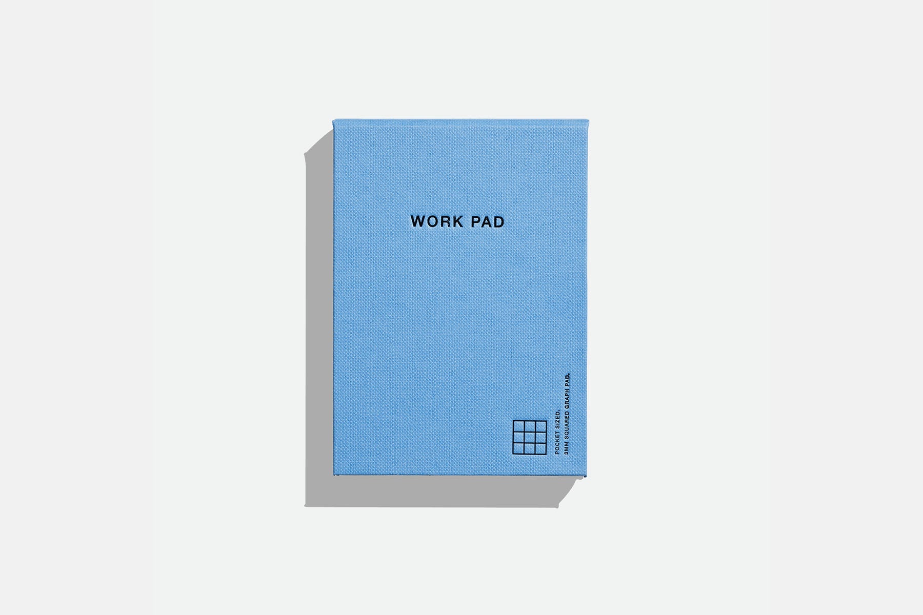 Detachable Sheets Work Pad – Blue, Before Breakfast. home office, stationery design