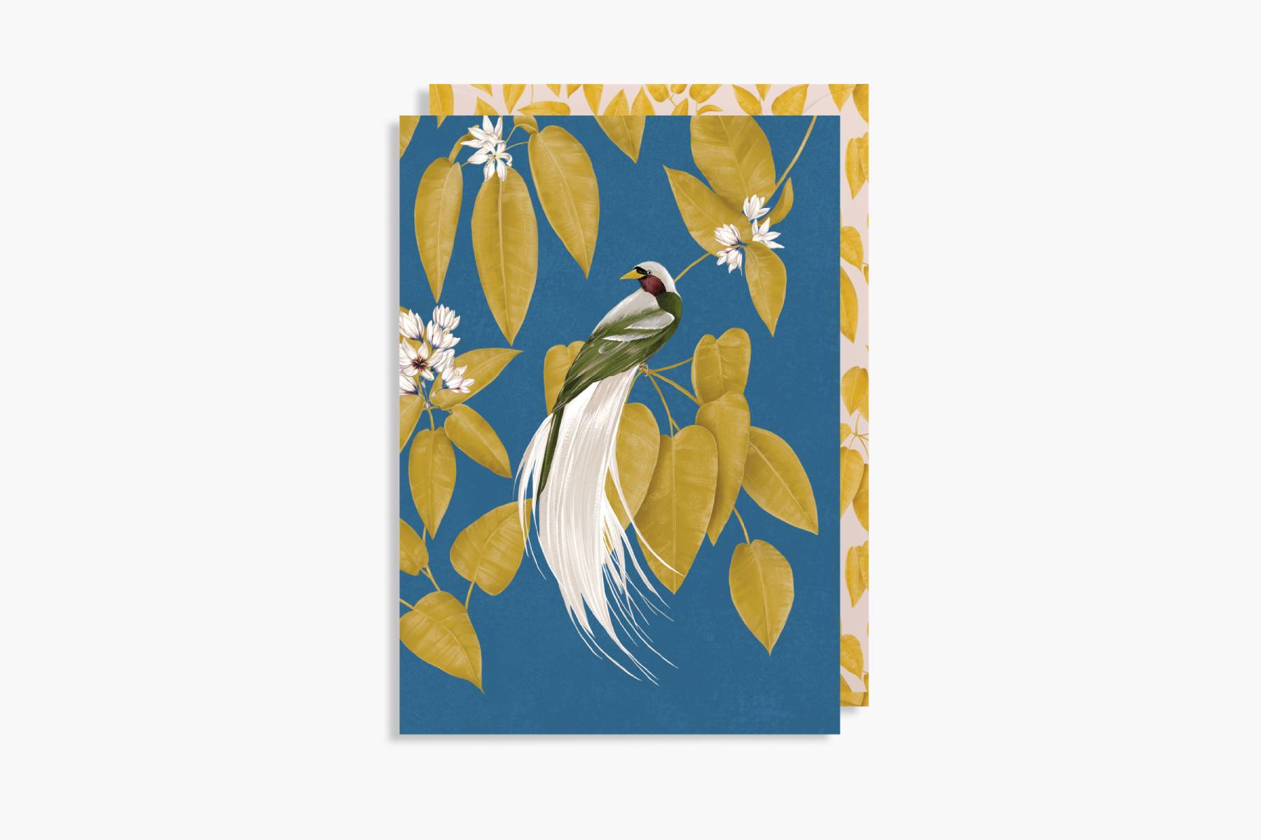 Greeting card, decorative card, Lagom, Papierniczeni
