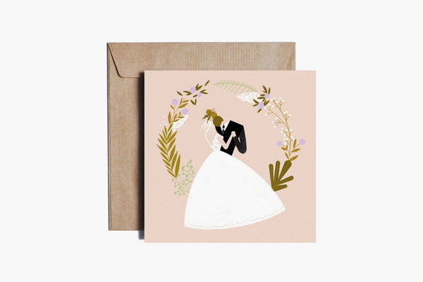 Wedding Greeting Card – First Dance, PiesKot, design, stationery, home office