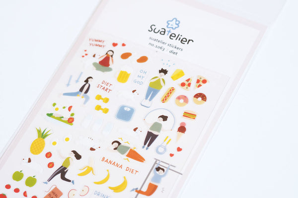 Decorative Stickers, Suatelier, home office stationery