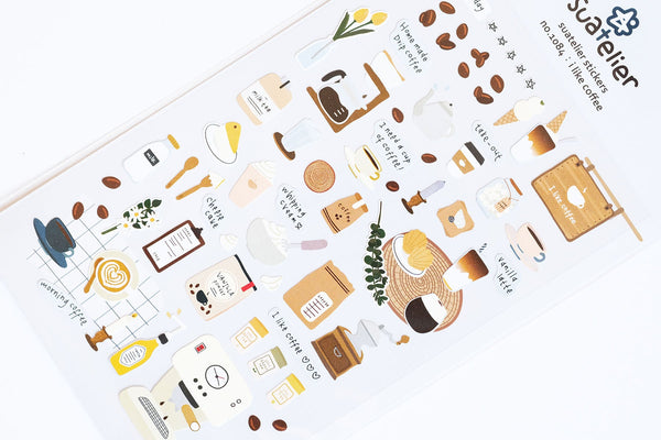 Decorative Stickers, Suatelier, home office stationery