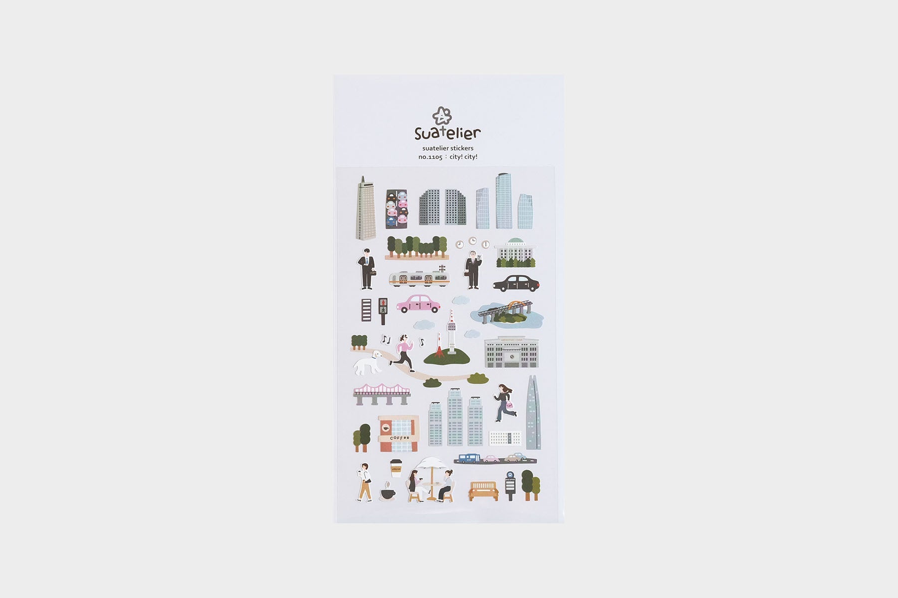Decorative Stickers, Suatelier, home office stationery