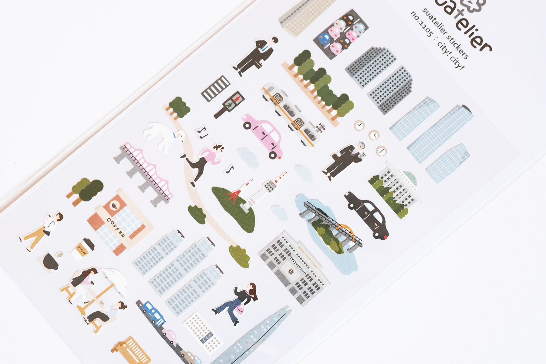 Decorative Stickers, Suatelier, home office stationery