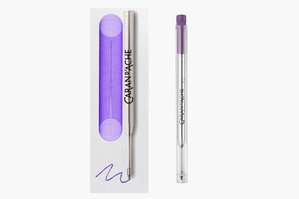 Caran d’Ache Goliath Ballpoint Pen Refill – Violet, Caran d'Ache, papierniczeni, home office