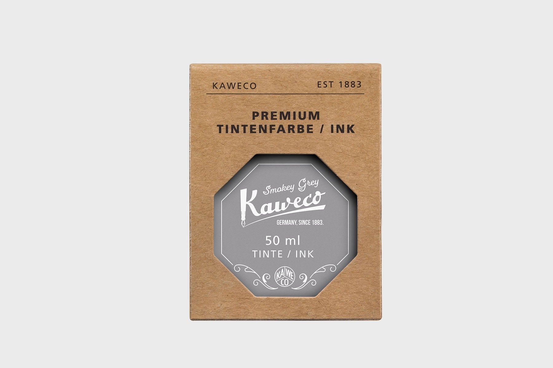 Atrament Kaweco Smokey grey, Kaweco, design sklep papierniczy, domowe biuro