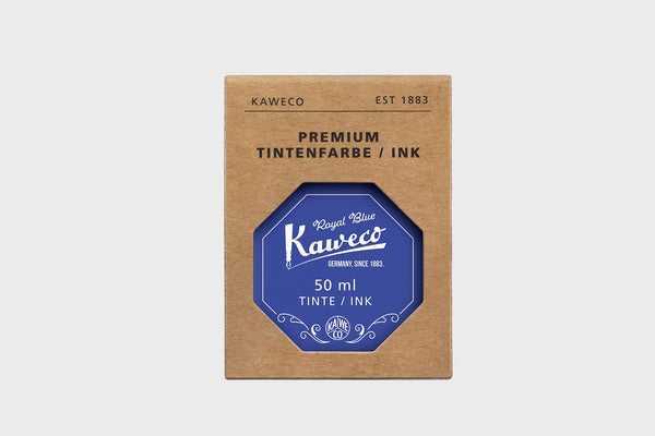 Royal Blue Ink Bottle, Kaweco, Designer’s stationery, home office