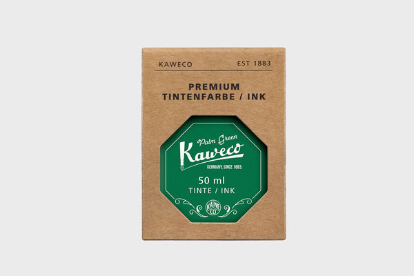 Palm Green Ink Bottle, Kaweco, Designer’s stationery, home office