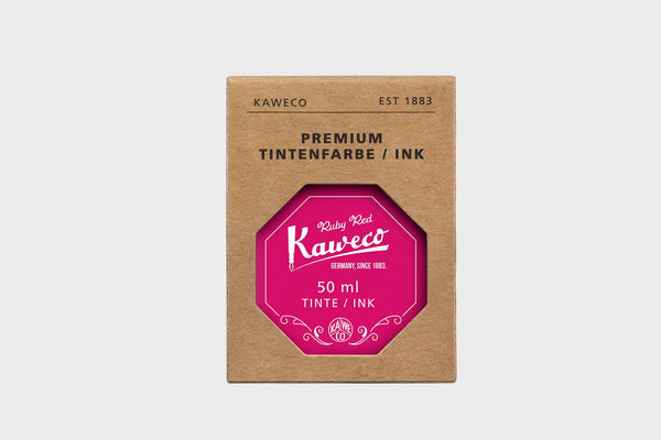 Ruby Red Ink Bottle, Kaweco, Designer’s stationery, home office