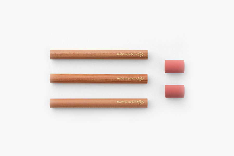 Midori TRC Brass Pencil Lead Refills, Traveler's Company, designer's stationery, home office