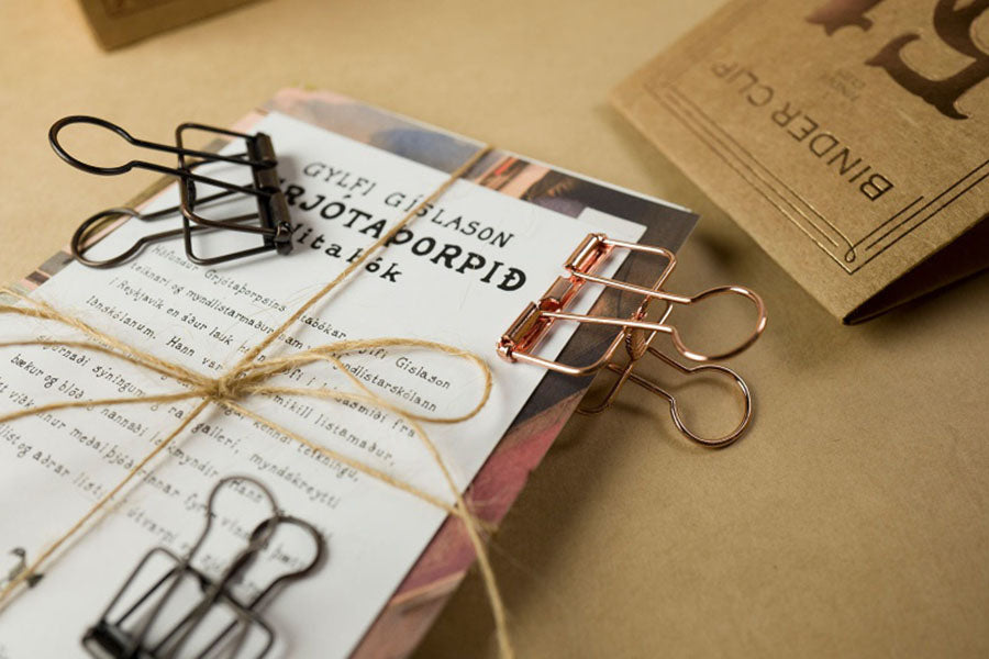 Klipsy do papieru – 32 mm , tools to liveby, akcesoria biurowe, papierniczeni