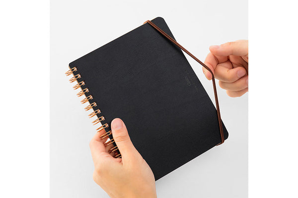 Midori Spiral Ring Notebook – B6, Midori, MD Paper, home office, stationery design