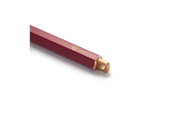 ystudio Brass Resin Ballpoint Pen – Red, ystudio, designer's stationery, home office