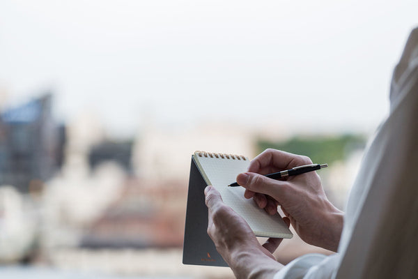 Find Pocket Note – Black, Kunisawa, stationery, home office