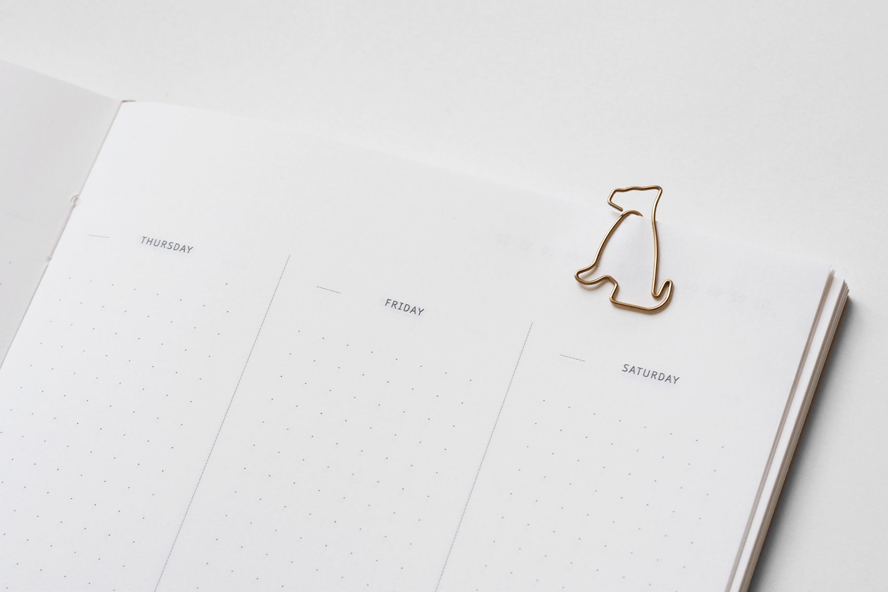 Dog-Shaped Paperclips, Midori, home office, stationery