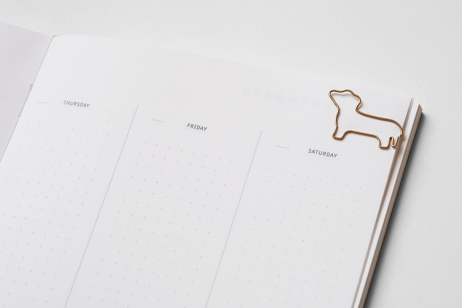 Dog-Shaped Paperclips, Midori, home office, stationery