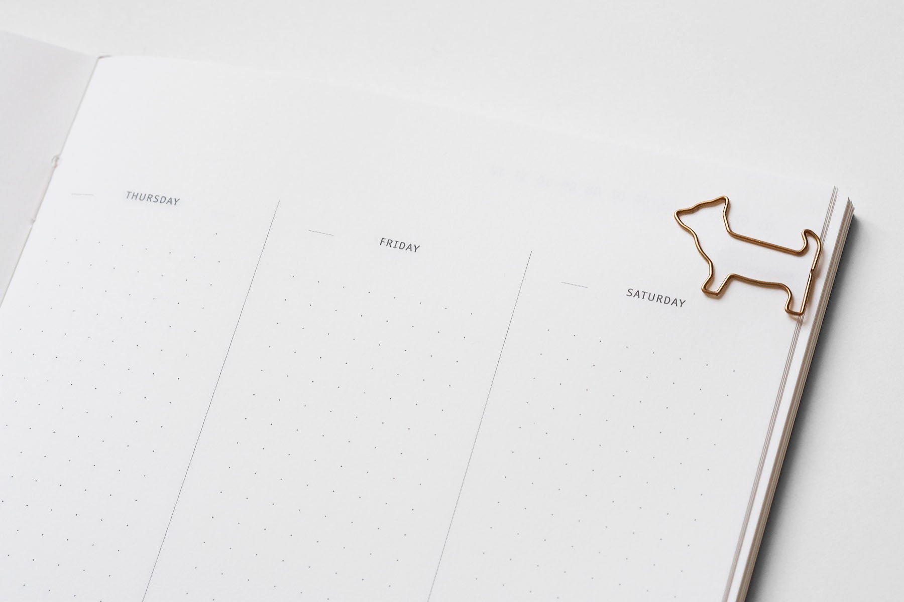 Dog-Shaped Paperclips, Midori, home office, stationery