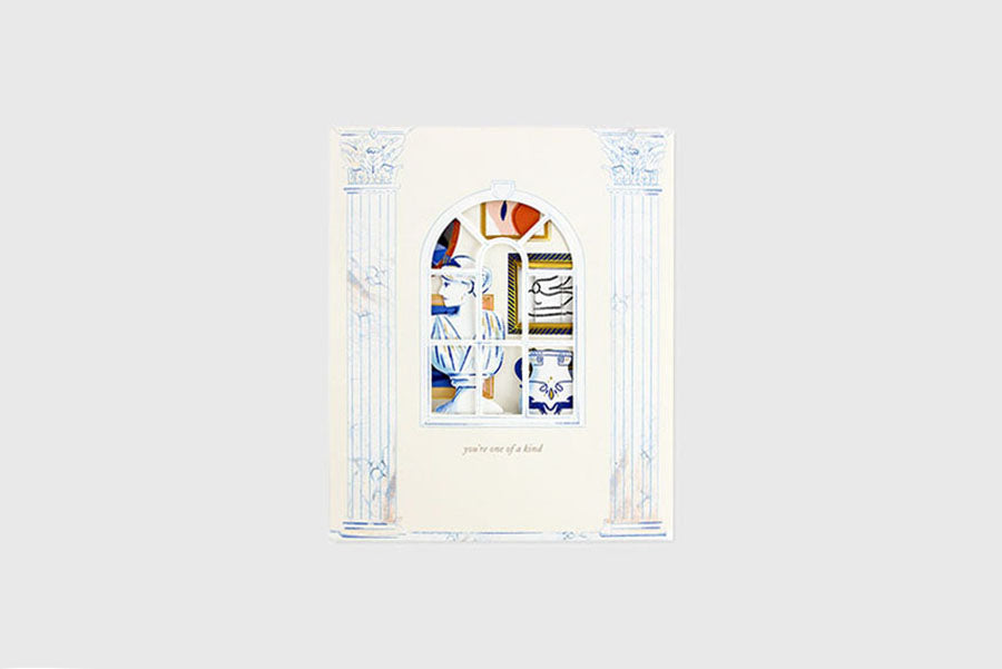 greeting card, decorative card, pop-up card, decorative card, stationery store, designer office supplies