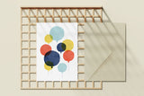 greeting card - balloons, Eokke, decorative greeting card, stationery shop, designer office supplies