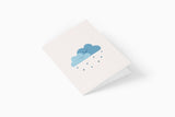 greeting card - clouds, Eokke, decorative greeting card, stationery shop, designer office supplies