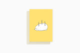 greeting card - hedgehog, Eokke, decorative greeting card, stationery shop, designer office supplies