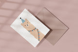 greeting card - llama, Eokke, decorative card, stationery shop, designer office supplies
