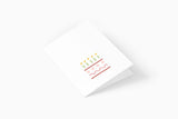 greeting card - small birthday cake, Eokke, decorative greeting card, stationery shop, designer office supplies