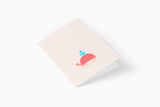 greeting card - turtle, Eokke, decorative greeting card, stationery shop, designer office supplies