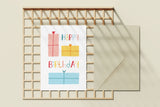 greeting card - presents, Eokke, decorative greeting card, stationery shop, designer office supplies