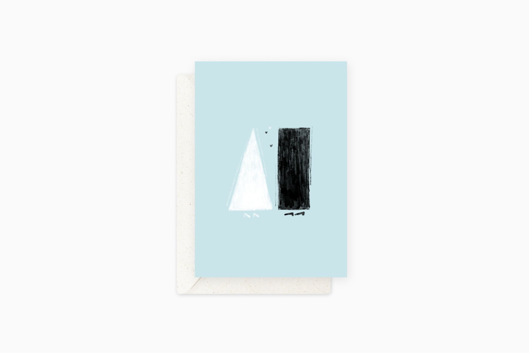 greeting card - weeding couple, Eokke, decorative greeting card, stationery shop, designer office supplies