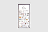 Decorative Stickers, Suatelier, home office stationery