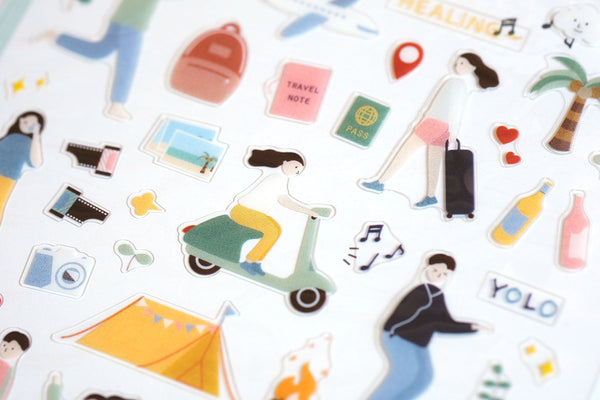 Decorative Stickers, Suatelier, home office stationery