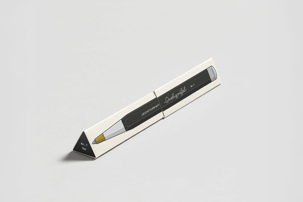 Drehgriffel Gel Ink Ballpoint Pen – Black, Leuchtturm1917, designer's stationery, home office