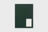 Even Work Journal - green, NOTEM, design stationery shop, home office