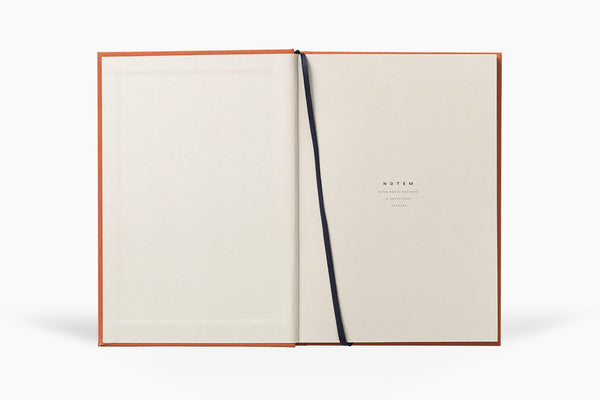 Even Weekly Journal - sienna, NOTEM, design stationery shop, home office