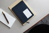 Even Weekly Journal - navy blue, NOTEM, design stationery shop, home office