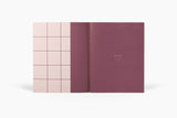 Notatnik Uma - różowy, NOTEM, design sklep papierniczy, domowe biuro