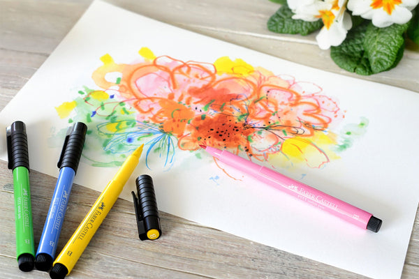 PITT ARTIST PEN BRUSH Set, brushpen, Faber-Castell, bullet journal, brush lettering, hand lettering, modern caligraphy