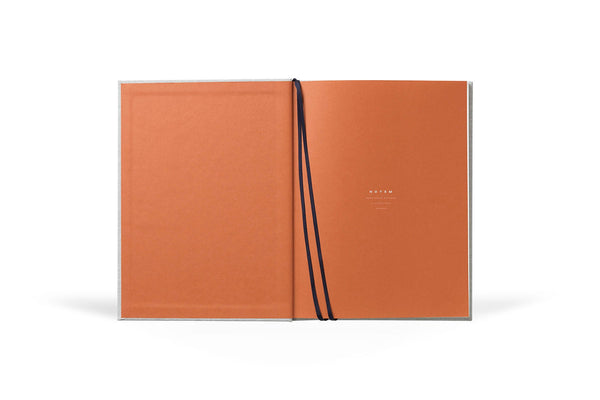 Even Work Journal - gray, NOTEM, design stationery shop, home office