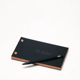 ystudio Brass Ballpoint Pen - Black, ystudio, designer's stationery, home office