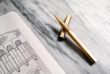 ystudio Brass Rollerball Pen, ystudio, designer's stationery, home office