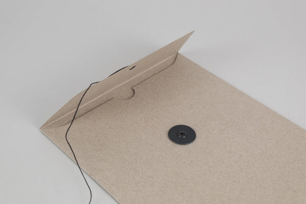 ECO ENVELOPES WITH BUTTONS C5, Papierniczeni, home office, stationery design