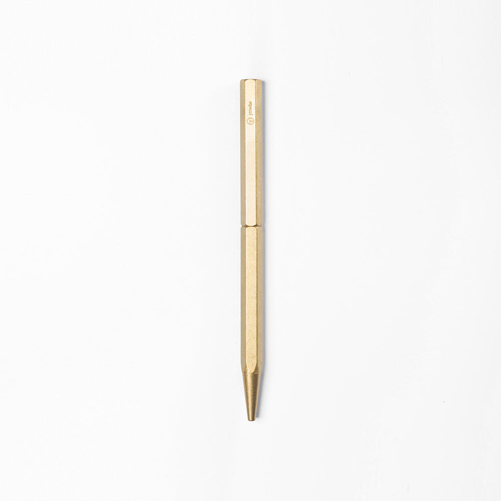 ystudio Brass Ballpoint Pen, ystudio, designer's stationery, home office