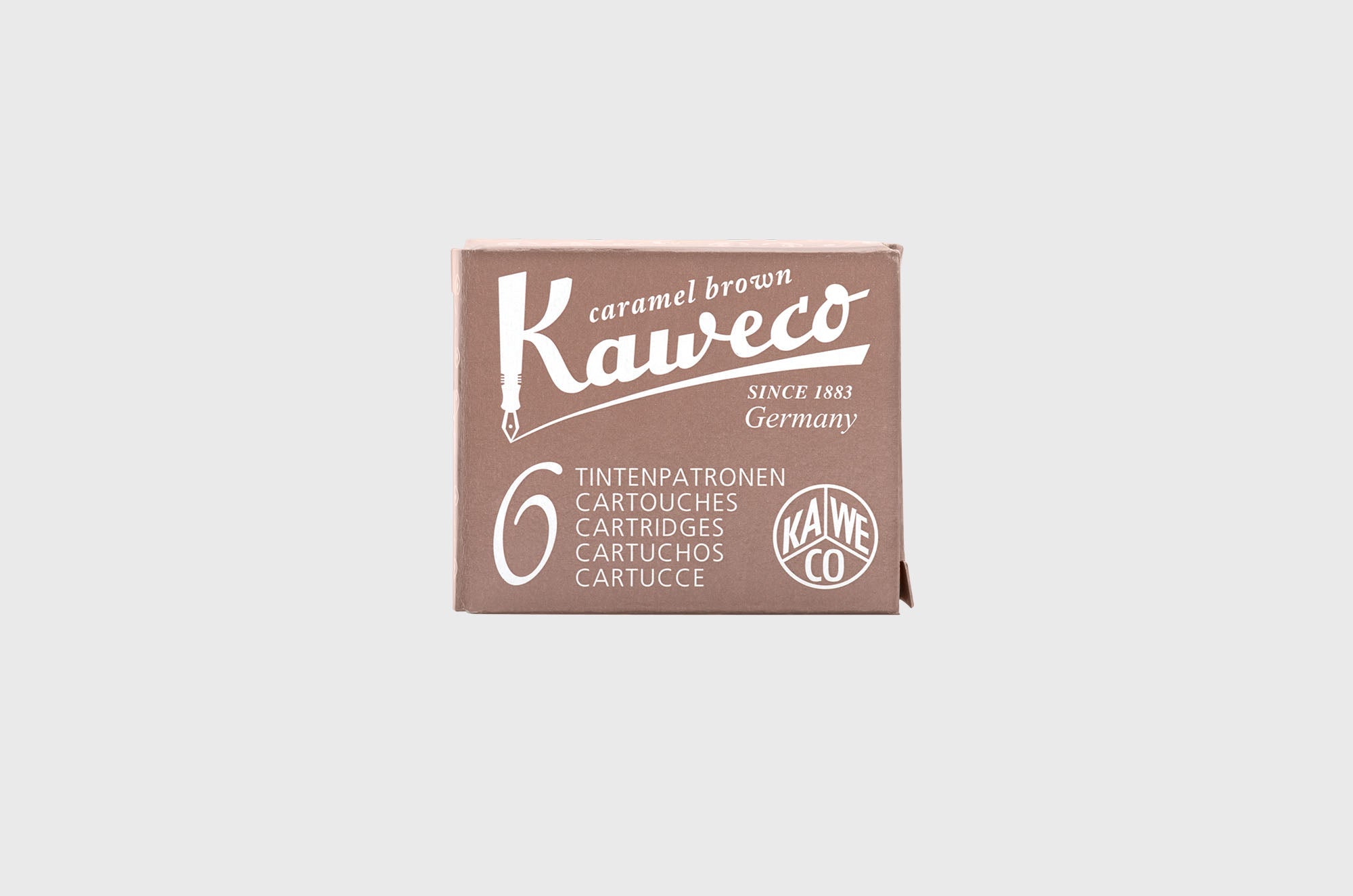 Kaweco Ink Cartridges, Caramel Brown, Kaweco, Designer’s stationery, home office