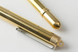 Midori TRC Brass Fountain Pen, Traveler's Company, designer"s stationery, home office